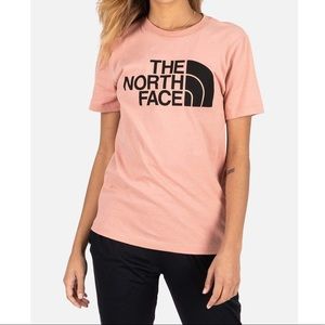 The North Face Half Dome Pink and Black Tee
